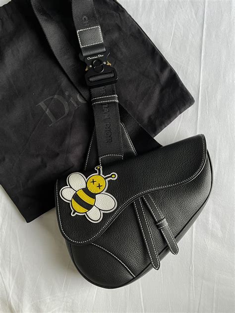 dior x kaws saddle bag|dior x kaws saddlebag.